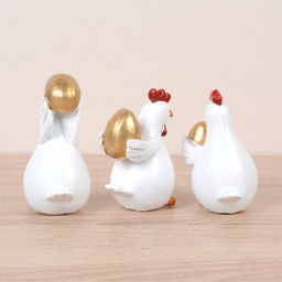 Фигурка Петушок 4х5х8,5 см / KXY5189-8 /уп 3/144/Пасха - Галеонтрейд фото 2