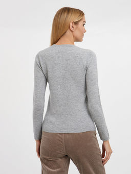 джемпер женский из шерсти с добавлением люрекса - Glenfield фото 6