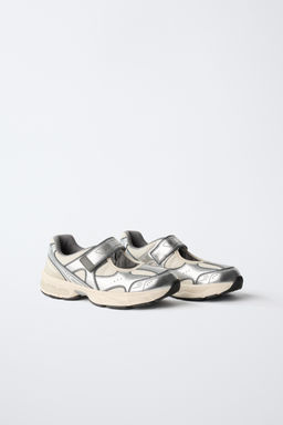 ZAPATILLA DEPORTIVA ABIERTA / Plata - Zara фото 2