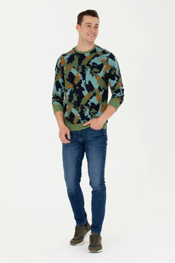 U. S. Polo Assn / Мужской зеленый свитшот - U.s. polo assn фото 11