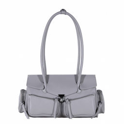 Сумка 3350-1PQ l.gray Polina&Eiterou