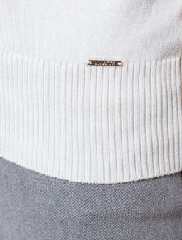 Джемпер тонкой вязки из хлопка с нейлоном - Vilatte фото 2