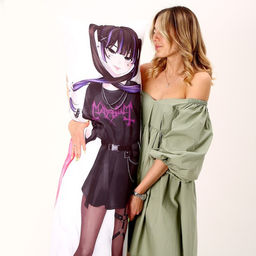 Подушка-обнимашка Аниме, девушка - Mni mnu фото 7