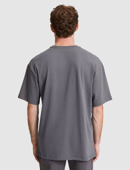 Antrasit Comfort Fit Bisiklet Yaka Ti__rt