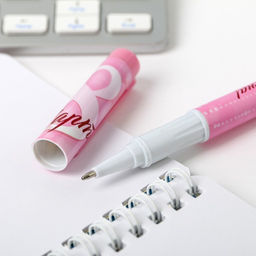 Подарочный набор Ты прекрасна. 8 марта: блокнот и ручка пластик