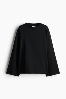 Top de algodon de corte holgado - H&m фото 5