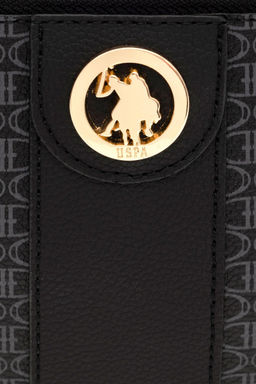U. S. Polo Assn / Женская черная поясная сумка - U.s. polo assn фото 7