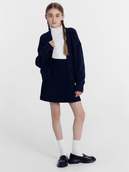 Юбка для девочек в синем цвете