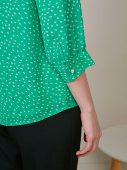 Блуза из креп-шифона - Stilla фото 12