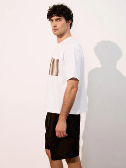 Футболка с декоративным карманом / Zarina  фото 5