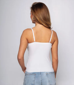 Топ #КТ2372, белый
