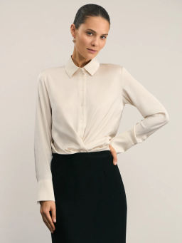 Атласная блузка / Zarina