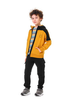 Кофта (толстовка) на молнии с капюшоном д/мал. Локи