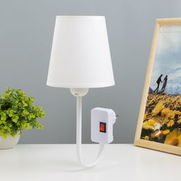 Бра «Дженна» Е27 5 Вт белый 14×33 см