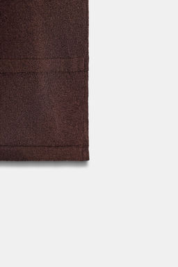 FALDA RECTA FLUIDA PUNTO / Chocolate - Zara фото 8