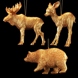 Цена за 1 шт. Украшение ErichKrause Золотой зверь 10см