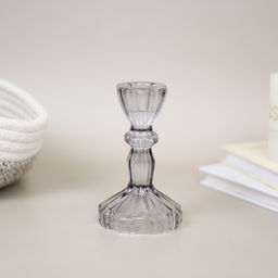 Цена за 4 шт. Подсвечник "Версаль" 7*11 см, Графит