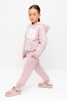 КР 400783/розовый лед брюки для дев