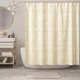 VAL LS-1820 Штора для ванной комнаты, полиэстер, 180*200 см, LINE SUN, шт