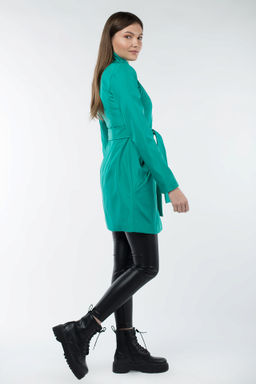 03-1915 Плащ женский (пояс) - El podio фото 3