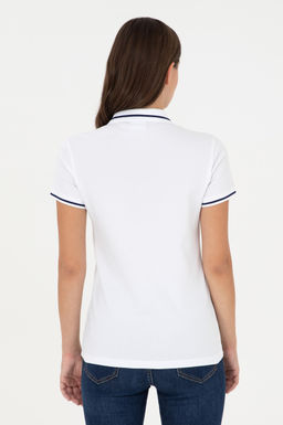 Женская белая футболка Неожиданная скидка в корзине - U.s. polo assn фото 5