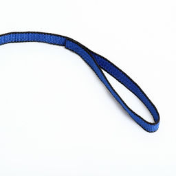 Поводок 5 м х 1,5 см, сине-чёрный - Пижон фото 3