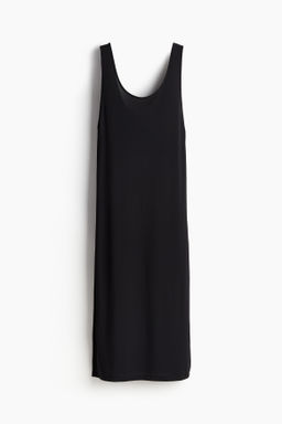 Vestido playero con escote en U