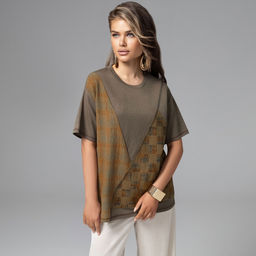 Футболка свободной посадки, Грань опасности (фэшн) - Charutti фото 12