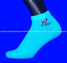 Цена за 12 пар. Следки женские "Сердце"