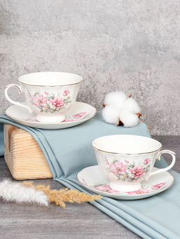 Чайный набор 4 предмета 250 мл на ножке / RS/4-FY253004 /уп 12/ - Галеонтрейд фото 2