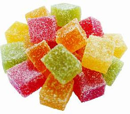 184 желейный фруктово-ягодный кубики 3 кг //Биосландия/ (шт)