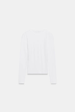LONG SLEEVE T-SHIRT - Zara фото 12