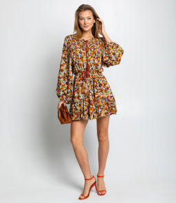 Платье #КТ9089 (2), мультиколор - Dommod фото 2