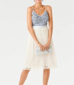 Платье, кремовое