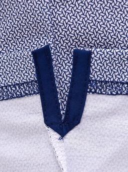 Джемпер мужской с воротником поло короткий рукав GREG G144-TD1246-LT4627 (синий)  фото 3