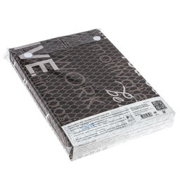 Постельное белье, комплект 2-х спальный "Записки любимой" 4 предмета: пододеяльник 175х215см, евро-простыня 220х240см, 2 наволочки 70х70см с клапаном-запахом, полисатин "Премиум SP" 85г/м2, упаковка "классическая" ПВХ 32х41см, "Домашняя мода" (Россия