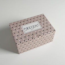 Коробка подарочная сборная, упаковка, Present, 22 х 15 х 10 см