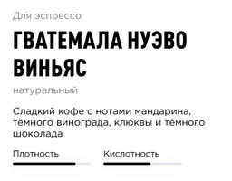 Кофе  Гватемала Нуэво Виньяс - Tasty coffee фото 2