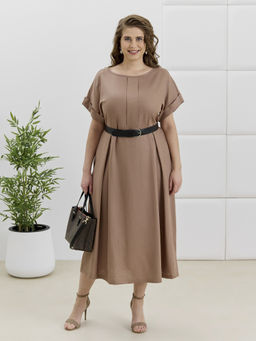 Платье Скарлет из вискозы со льном - Виотекс фото 59