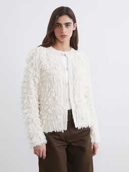 Bisiklet Yaka P?sk?l Detayl? Kad?n Triko H?rka