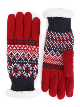 Пеpчатки Китай W47 bordo/navy - Modo gru фото 3