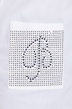 Рубашка Снежная роза (белая) Б10960 - Lt collection фото 3