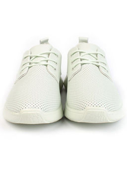 03-PDA156-3 LT. GREEN Полуботинки спортивные женские (натуральная кожа) - Фабричный китай фото 8