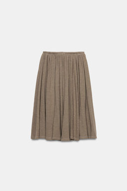 FALDA FLAM? GODETS / Vis?n - Zara фото 5