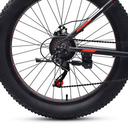 Велосипед 26" Rocket Fat 26, цвет черный, размер 18"