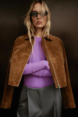 BASIC PLAIN KNIT SWEATER - Zara фото 3