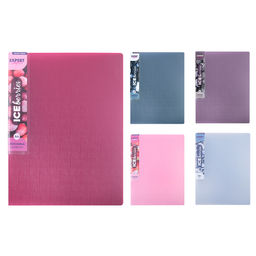 Expert Complete Trend ICEberries Папка с вкладышами 60 л. A4 700 мкм 25 мм лён 1 шт. брусника EC211820070