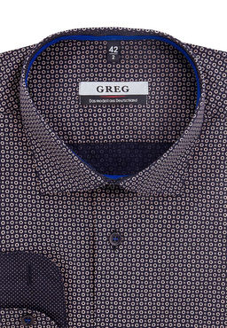 Сорочка мужская длинный рукав GREG 253/139/1241/Z/1