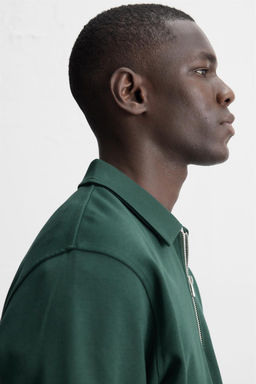 INTERLOCK ZIP POLO SHIRT - Zara фото 30