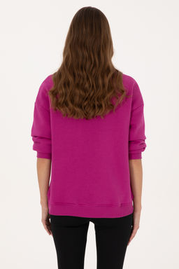 Kad_n Fu_ya Basic Sweatshirt Sepette S_rpriz _ndirim - U.s. polo assn фото 10